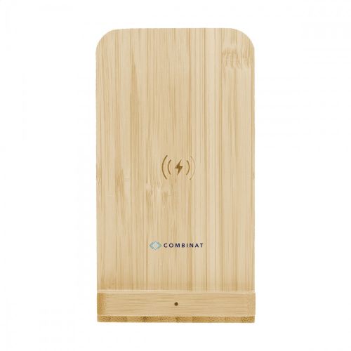 Wireless phone holder bamboo - Image 3